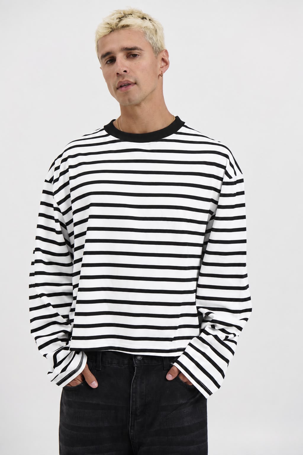 White Waffle Tees