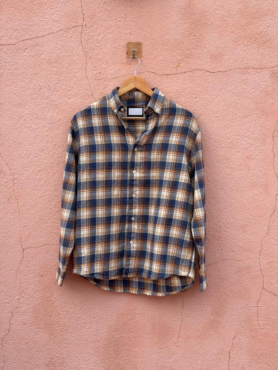Yellow and Blue Flannels