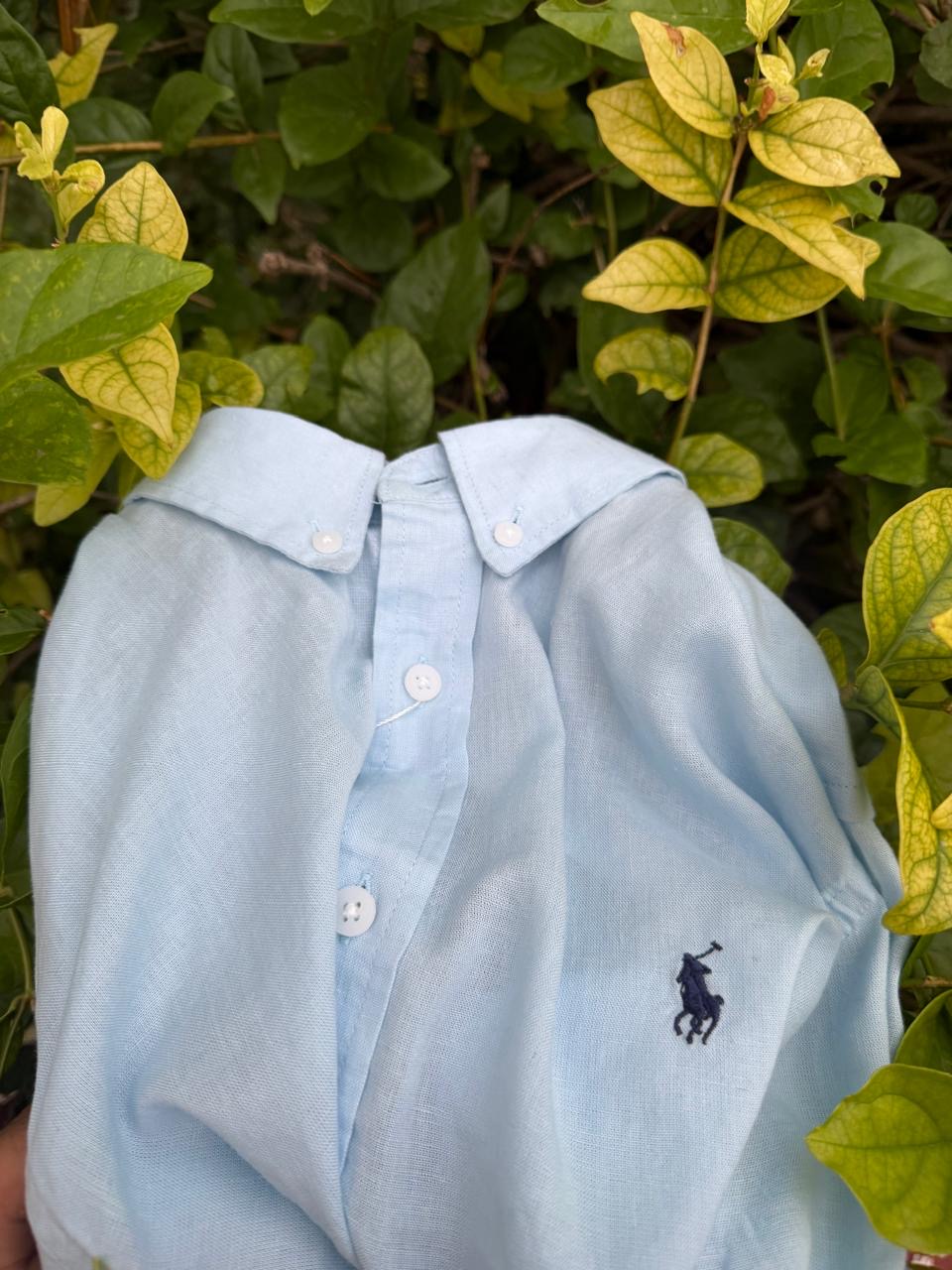 Light Blue Ralph Linen shirt