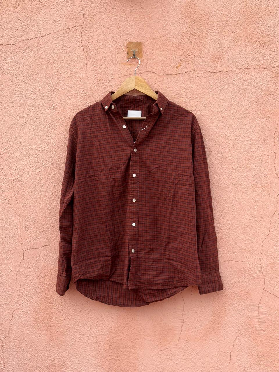 RED Small check IMP FLANNELS