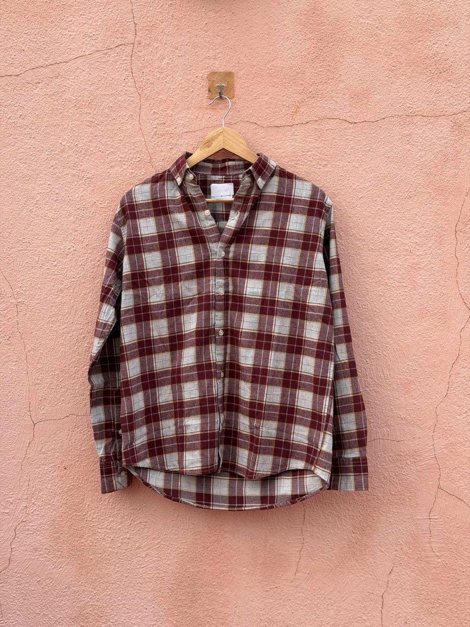Red Big CHECK IMP FLANNELS