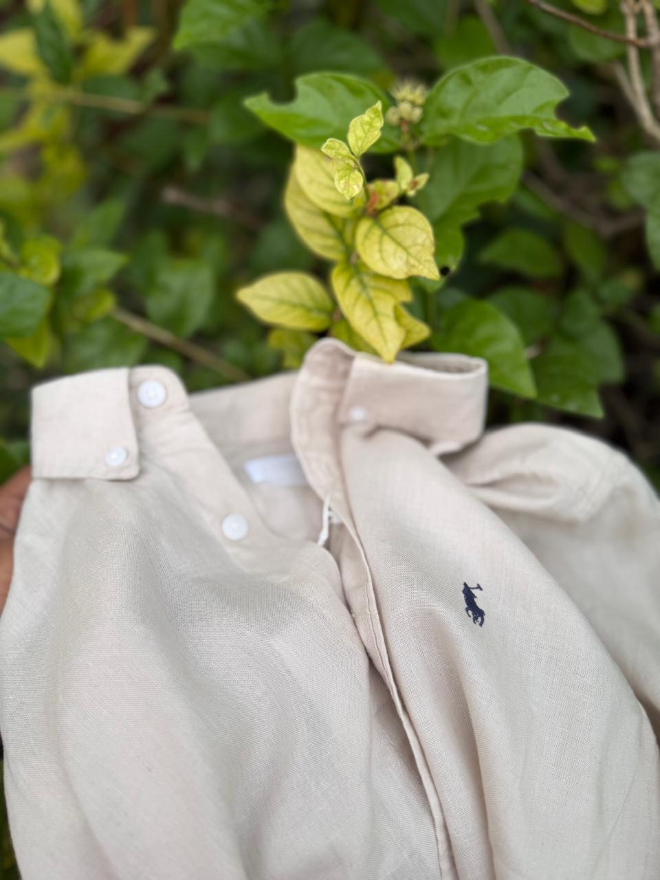Beige Ralph Linen shirt