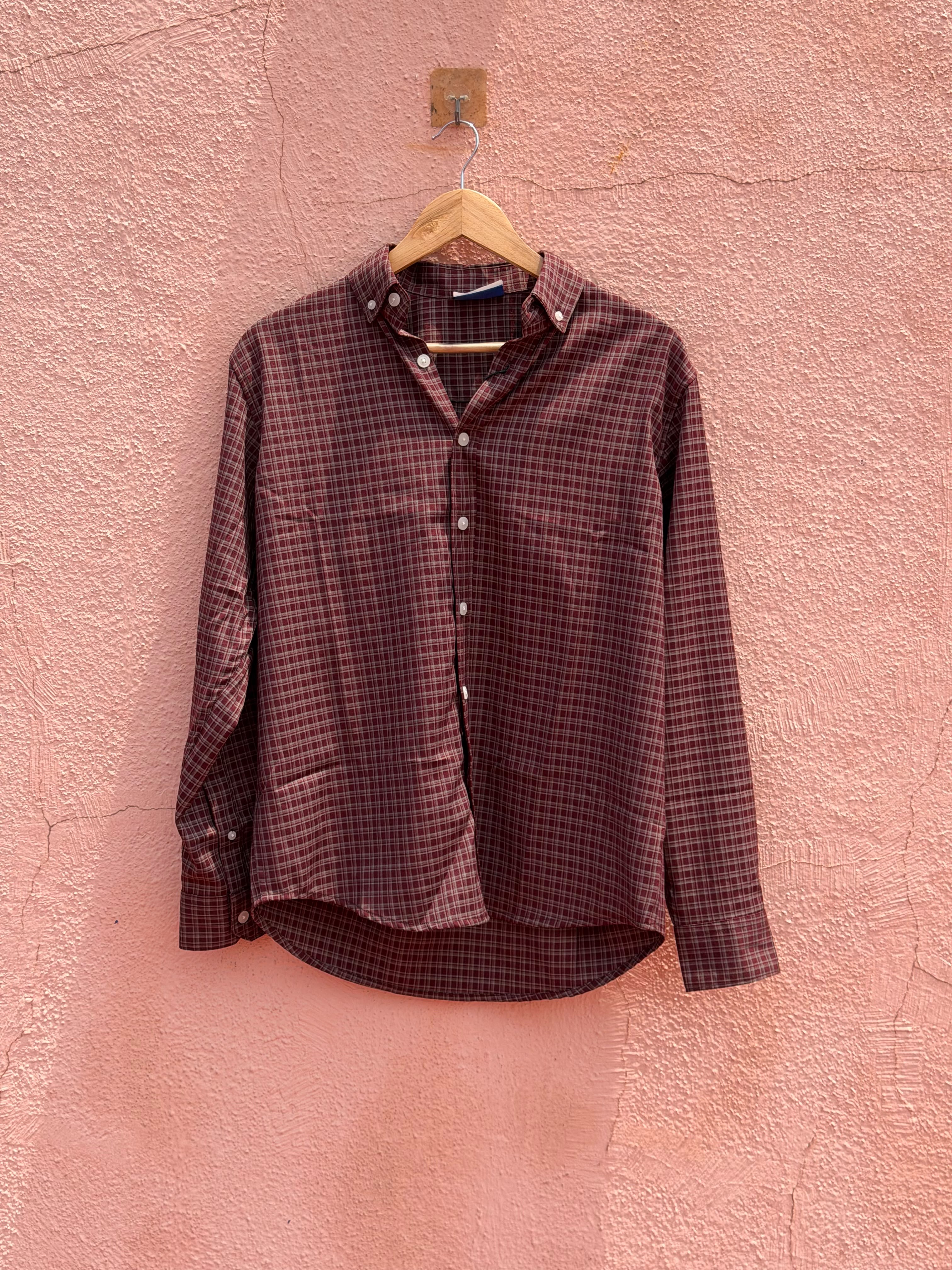 Maroon Micro Flannels