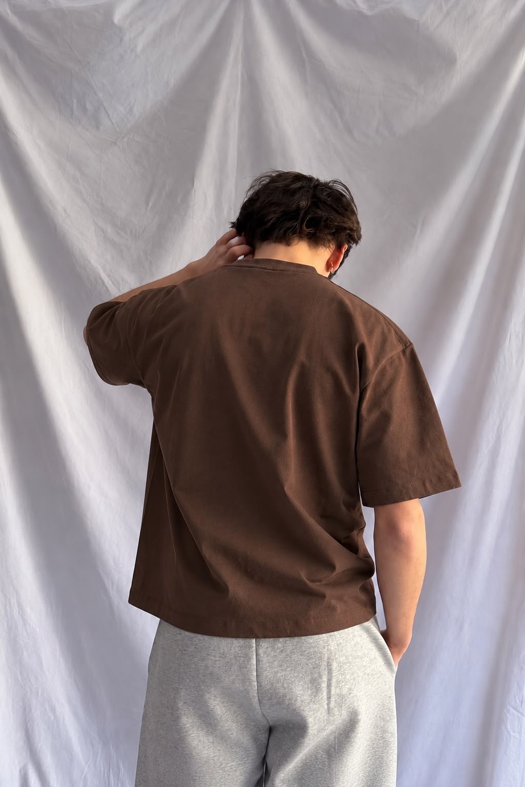 BrownOversized Tees