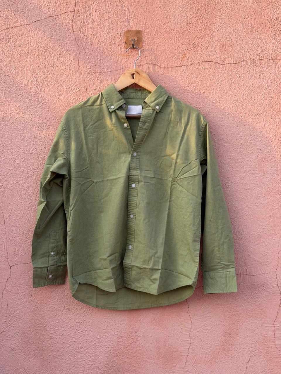 Green Linen shirt