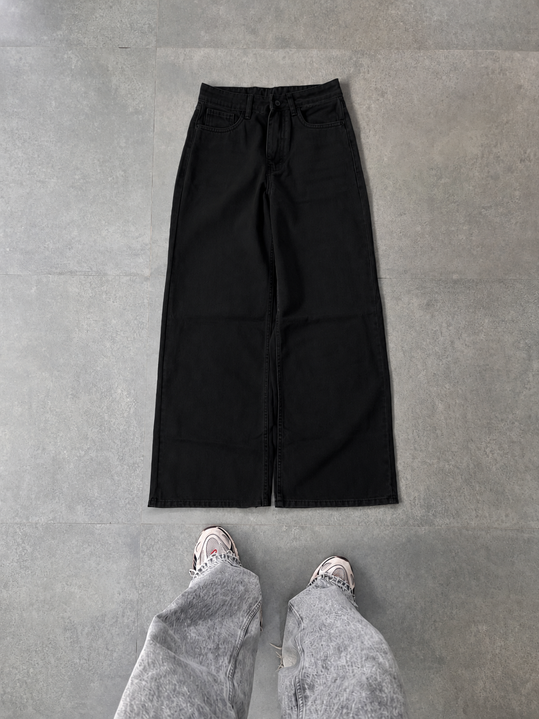 Black Wide Leg Jeans
